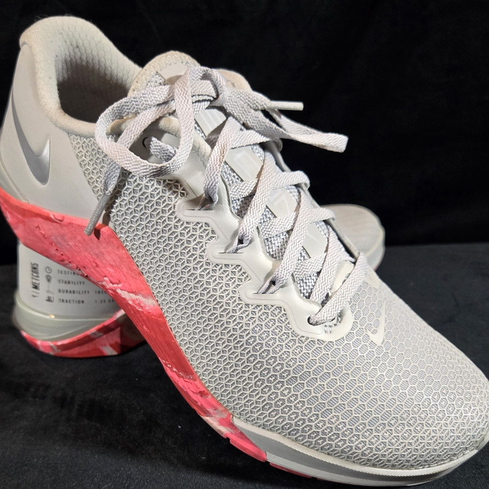 Nike Women’s Grey and Pink Training Shoe